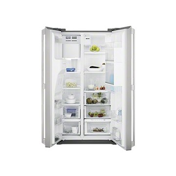 Volně stojící spotřebiče - Electrolux EAL6142BOX americká lednice