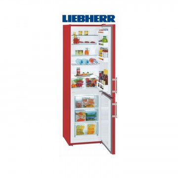 Volně stojící spotřebiče - Liebherr CUfr 3311 kombinovaná chladnička ColourLine, červená