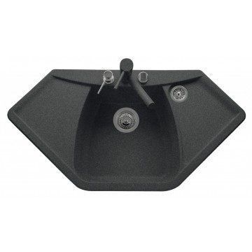 Zvýhodněné sestavy spotřebičů - Set Sinks NAIKY 980 Granblack+MIX 350P