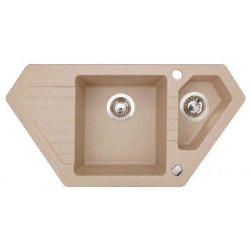 Zvýhodněné sestavy spotřebičů - Set Sinks BRAVO 850.1 Beige+MIX 350P