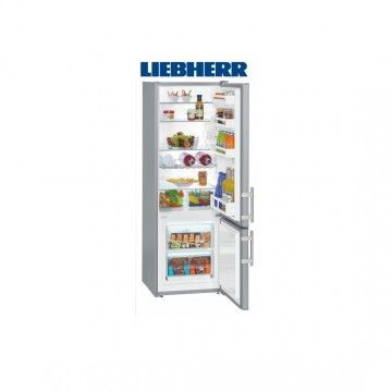 Volně stojící spotřebiče - Liebherr CUsl 2811 kombinovaná chladnička, stříbrná
