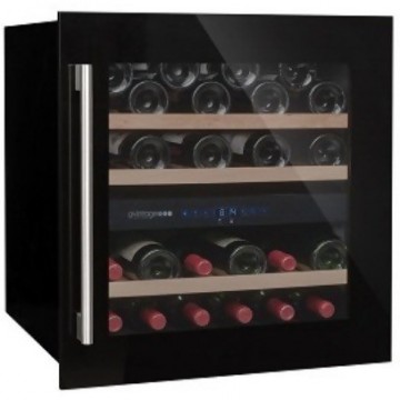 Vestavné spotřebiče - Avintage AV60CDZ vestavná vinotéka dvouzónová, 36 lahví, černá