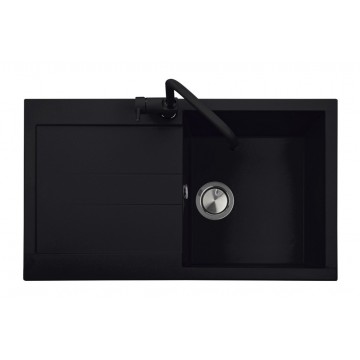 Zvýhodněné sestavy spotřebičů - Set Sinks AMANDA 860 Metalblack+CAPRI 4S GR