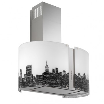Vestavné spotřebiče - Falmec NEW YORK/LED MIRABILIA Island - ostrůvkový odsavač, 85 cm, 800 m3/h