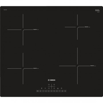 Vestavné spotřebiče - Bosch PUE611FB1E indukční varná deska, černá, 60 cm