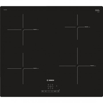 Vestavné spotřebiče - Bosch PUE611BB1E indukční varná deska, černá, 60 cm