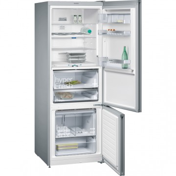 Volně stojící spotřebiče - Siemens KG56FSB40 noFrost, Kombinace chladnička/mraznička barva: černá