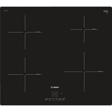 Vestavné spotřebiče - Bosch PUE611BF1E indukční varná deska, černá, 60 cm