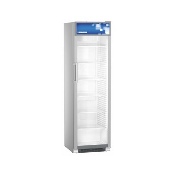 Profesionální chlazení - Liebherr FKDV 4513 prosklená chladnička s ventilátorem, stříbrná