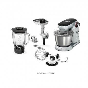 Malé domácí spotřebiče - Bosch MUM9B34S27 Kuchyňský robot OptiMUM, 1400 W