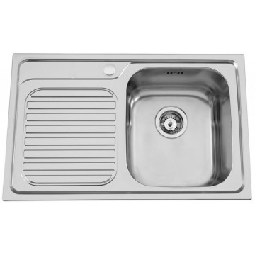 Kuchyňské dřezy - Sinks Sinks ALFA 800 V 0,7mm levý texturovaný