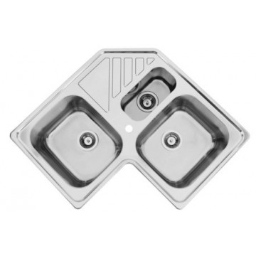 Kuchyňské dřezy - Sinks KEPLER 830.1 DUO V 0,7mm leštěný