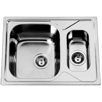 Kuchyňské dřezy - Sinks Sinks OKIOPLUS 650.1 V 0,7mm leštěný