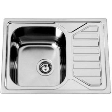 Kuchyňské dřezy - Sinks OKIOPLUS 650 V 0,7mm leštěný