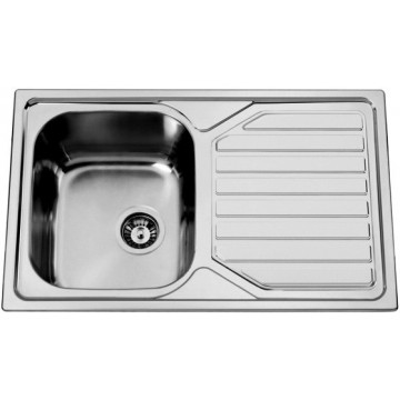 Kuchyňské dřezy - Sinks OKIOPLUS 800 V 0,7mm leštěný