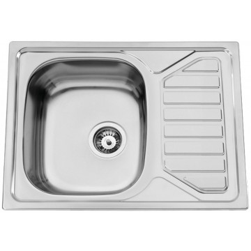 Kuchyňské dřezy - Sinks OKIO 650 V 0,6mm matný