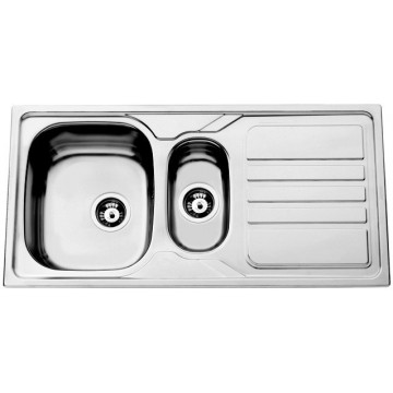 Kuchyňské dřezy - Sinks Sinks OKIO 1000.1 V 0,6mm leštěný