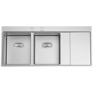 Kuchyňské dřezy - Sinks XERON 1160 DUO pravý 1,2mm