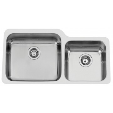 Kuchyňské dřezy - Sinks Sinks DUO 865 V 1,0mm levý leštěný