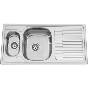 Kuchyňské dřezy - Sinks Sinks PIANO 1000.9 V 0,7mm leštěný