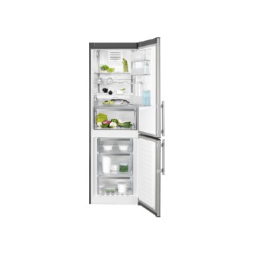 Volně stojící spotřebiče - Electrolux EN3390MOX volně stojící kombinovaná chladnička