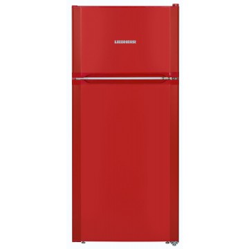 Volně stojící spotřebiče - Liebherr CTPfr 2121 Kombinovaná chladnička, červená, A++