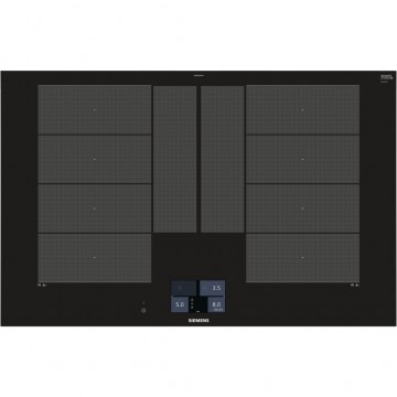 Vestavné spotřebiče - Siemens EX875KYW1E  indukční senzorová deska, fazetový design, 80 cm, HomeConnect