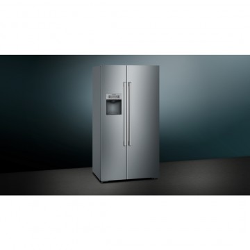 Volně stojící spotřebiče - Siemens KA92DHI31 Side-by-side kombinace chladnička/mraznička, Kamera, NoFrost, Home Connect, A++