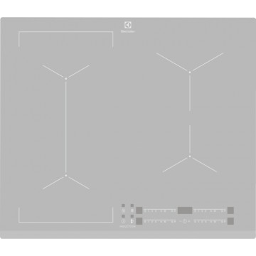 Vestavné spotřebiče - Electrolux EIV63440BS indukční varná deska, stříbrná, šířka 59 cm