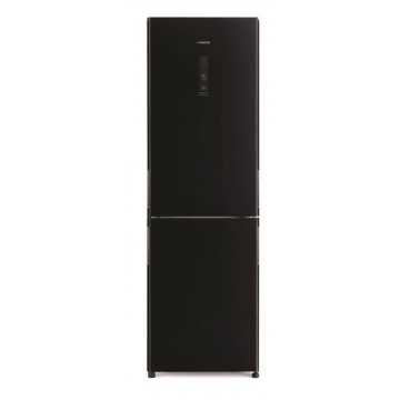 Volně stojící spotřebiče - Hitachi R-BG410PRU6XLGBK kombinovaná chladnička, NoFrost, černá, A++