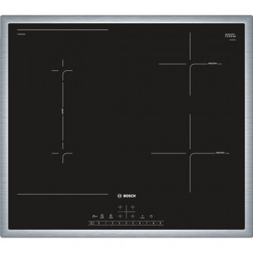 Vestavné spotřebiče - Bosch PVS645FB5E indukční varná deska s rámečkem, černá, 60 cm