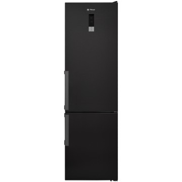 Volně stojící spotřebiče - Romo RCN379LDA++  kombinovaná chladnička, Dual NoFrost, tmavý nerez, A++, 4 roky bezplatný servis