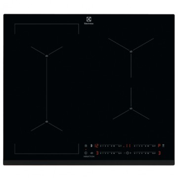 Vestavné spotřebiče - Electrolux EIS62449 indukční varná deska SenseBoil, Hob2Hood, černá, šířka 59 cm