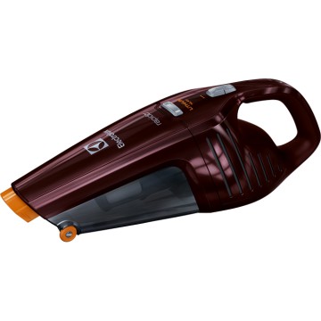 Malé domácí spotřebiče - Electrolux ZB6114BO bezsáčkový ruční vysavač Rapido, tmavá vínová