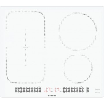 Vestavné spotřebiče - Brandt BPI164HSW deska indukční, 60 cm, bílá, 4 roky záruka po registraci