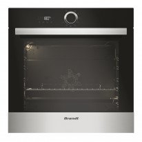 Brandt BXP5531X Multifunkční pyrolytická trouba, objem 68 l, černá/nerez, 4 roky záruka