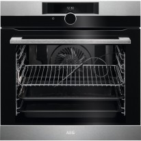 AEG Mastery SenseCook BPK842320M vestavná pyrolytická trouba s otočným dotykovým ovladačem a teplotní sondou, A+