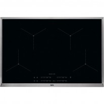 AEG Mastery IAE84411XB indukční varná deska SenseBoil, s rámečkem, Hob2Hood, černá, 80 cm